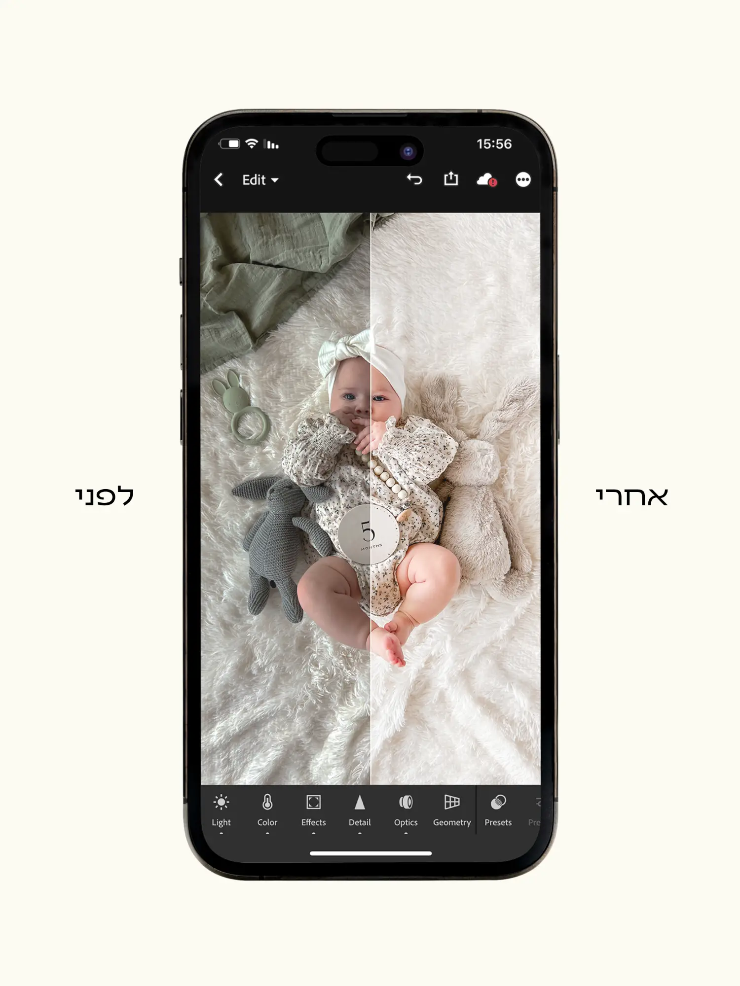 Baby story milestone preset,פילטרים פריסטים לעיצוב תמונות בקלות ובמהירות באפליקציית Lightroom.